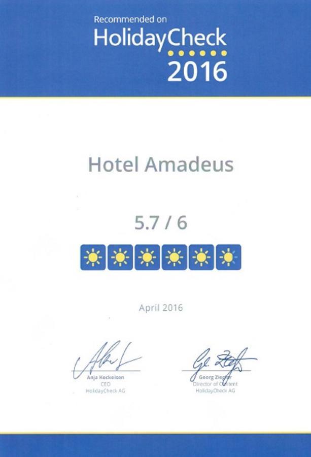 Hotel-Restaurant Amadeus Hannover Exteriér fotografie